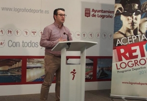 Javier Merino: “4 de cada 10 ciudadanos han accedido a los servicios de Logroño Deporte durante la temporada 2015”