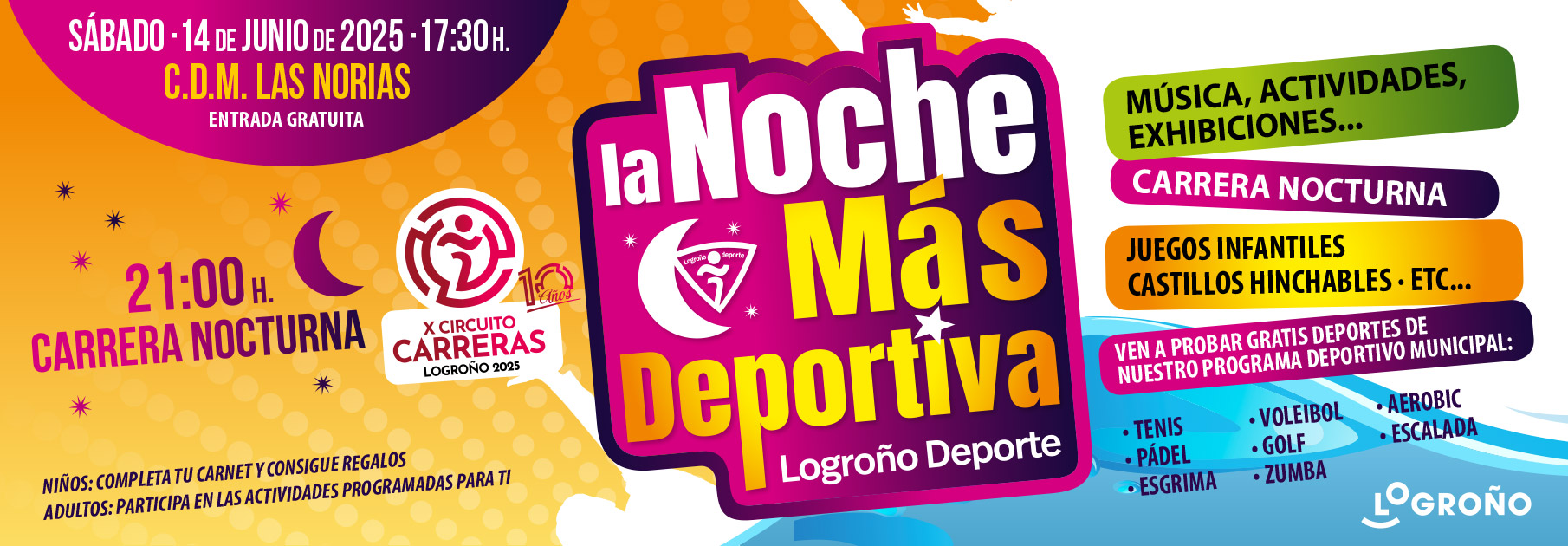 La noche más deportiva