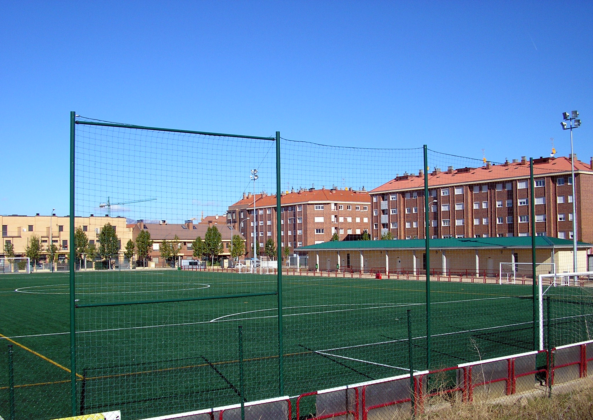 Campo de futbol logroño