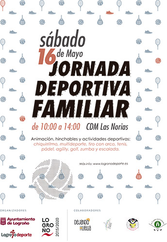 Jornada deportiva familiar, sábado 16 de mayo