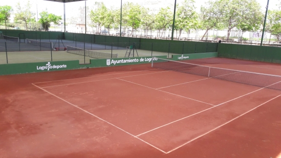 Logroño Deporte, a la espera de que el Ministerio se pronuncie sobre la posibilidad de practicar tenis en Las Norias en esta Fase I