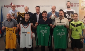 Recepción a los equipos ganadores de los Torneos Municipales