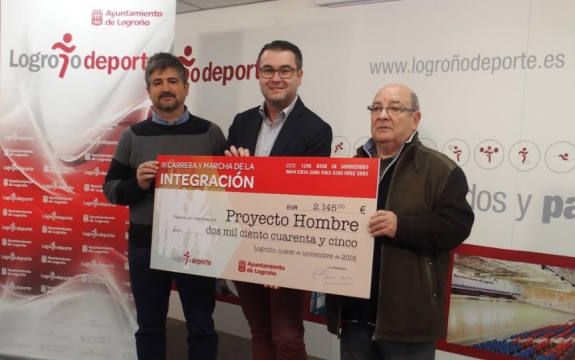 La III Carrera y Marcha de la Integración recauda 2.145 euros destinados a Proyecto Hombre