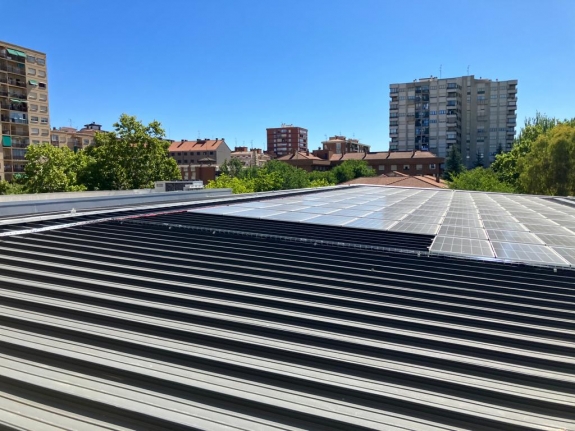 Logroño Deporte apuesta por el uso de energías renovables en instalaciones municipales