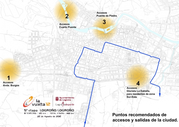 El Ayuntamiento prepara un operativo especial de movilidad para la etapa de la Vuelta Ciclista a España basado en la información y colaboración ciudadadana