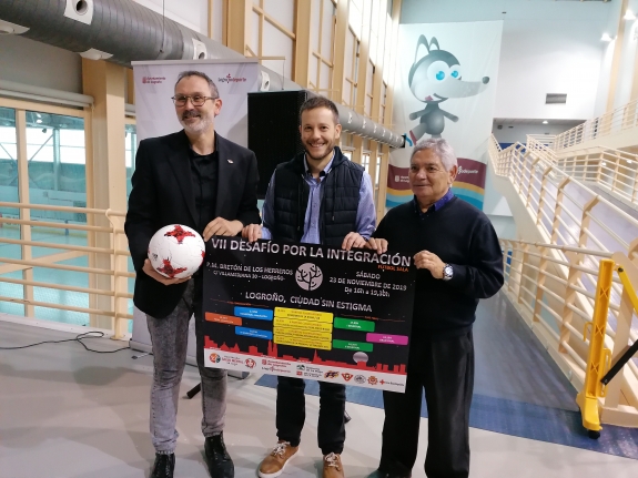 Logroño Deporte colabora en la VII edición del Torneo de Fútbol Sala “Desafío por la Integración-Logroño, Ciudad sin Estigma”