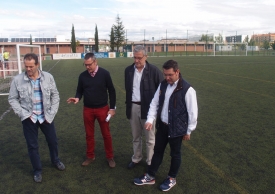 Comienzan las obras del campo de rugby  que podrá empezar a ser utilizado en primavera cumpliendo una antigua demanda de los aficionados a este deporte