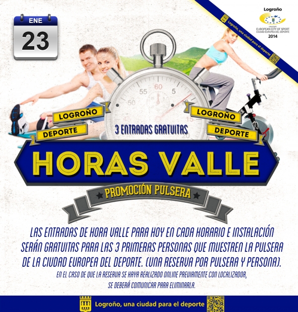 Entradas Horas Valle