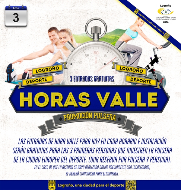 Entradas Horas Valle