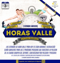 Entradas Horas Valle