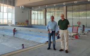 Logroño Deporte invierte 67.850 euros en diferentes obras de mantenimiento y reparación para mejorar las instalaciones del balneario y las piscinas de Lobete