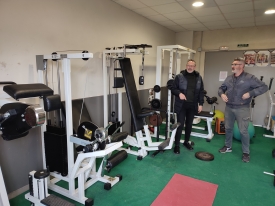 Logroño Deporte cede máquinas de entrenamiento al CD Varea y a la Federación de Tenis