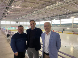La pista de hielo de Lobete acogerá este fin de semana el Festival U13 de Hockey Hielo en el que participarán 120 niños y niñas de toda España