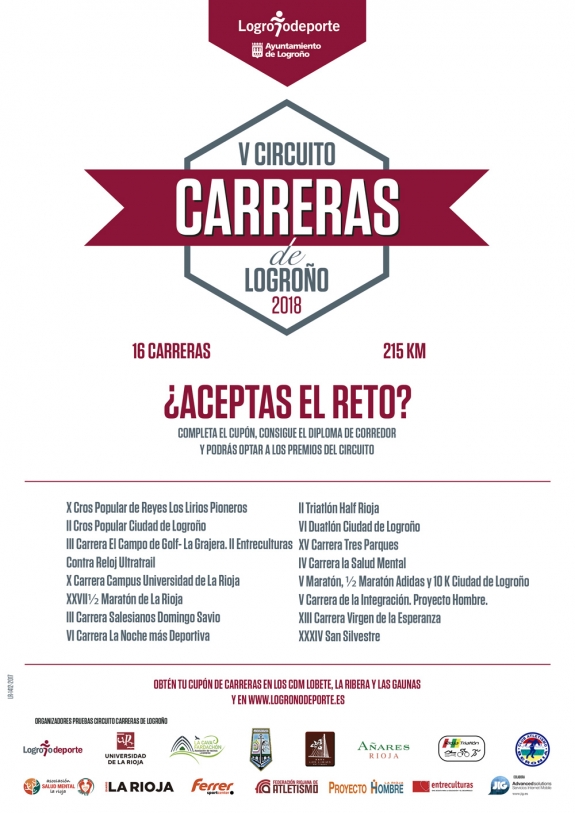 V CIRCUITO CARRERAS DE LOGROÑO 2018