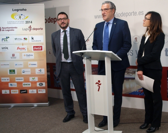 La Asociación de Voluntarios de “la Caixa” de La Rioja colaborará en los actos deportivos de Logroño Ciudad Europea del Deporte 2014