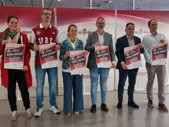 El deporte se solidariza contra el cáncer de mama con un partido benéfico de Unibasket Logroño