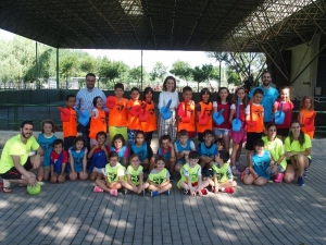Gamarra: “El I Campus de Verano de Logroño Deporte conjuga diversión, formación y compañerismo entre los jóvenes participantes”