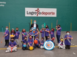 Una veintena de “mini héroes” han disfrutado de la Semana Blanca en el Centro Deportivo Municipal Las Gaunas