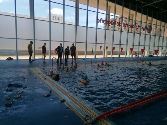 Logroño Deporte acuerda con Waterpolo Club Logroño actuaciones de fomento de este deporte en la ciudad
