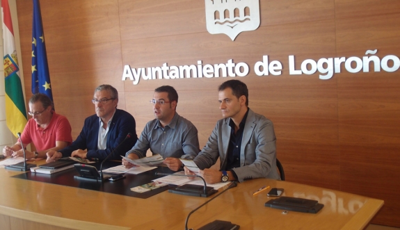 El Ayuntamiento diseña un plan de movilidad para las tres grandes pruebas deportivas que se celebrarán en Logroño este mes de septiembre