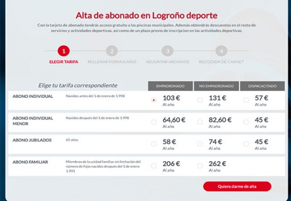 ¡Hazte abonado en Logroño Deporte por internet!