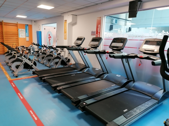 Logroño Deporte comienza a renovar las máquinas de las salas de musculación de La Ribera, Las Gaunas y Lobete