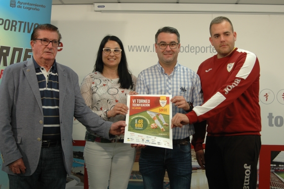 Logroño Deporte reafirma su apoyo a la formación y a la cantera futbolística colaborando con el EDF en su VI Torneo de Tecnificación