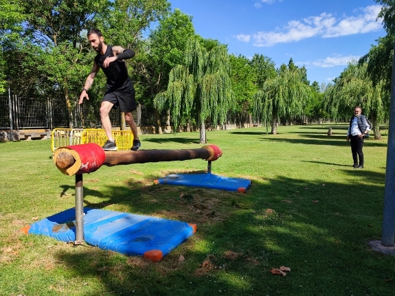 Logroño Deporte estrena un nuevo Circuito de OCR en Las Norias, con nuevos obstáculos y desafíos para un entrenamiento deportivo de alta intensidad