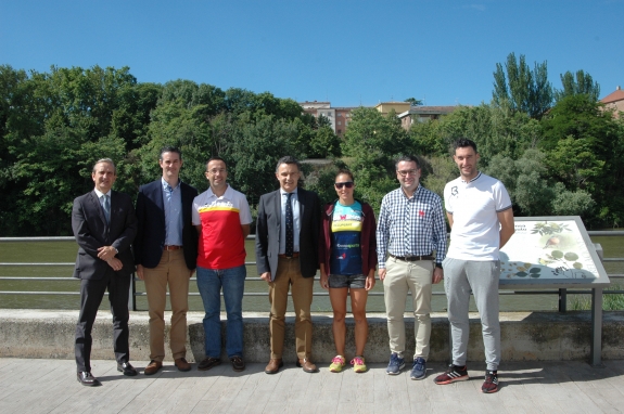 Merino: “El II Triatltón La Rioja 2018, puntuable para la Copa de España, será nuevamente una gran oportunidad para dar a conocer nuestra ciudad y sus atractivos turísticos”