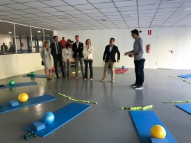 La alcaldesa inaugura el nuevo 'Servicio Médico Deportivo' de Logroño Deporte con actividades de prevención e individualizadas dirigidas por profesionales