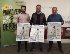 El polideportivo Las Gaunas acoge el 36º Torneo Internacional de Esgrima 'Ciudad de Logroño' con la participación de cerca de 200 tiradores de países tales como España, Colombia o Francia
