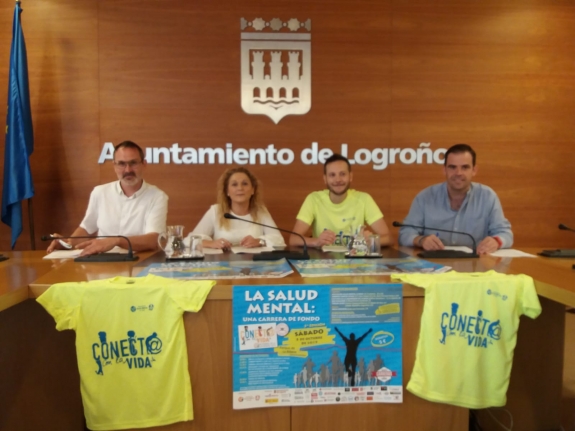 El Ayuntamiento de Logroño apoya la carrera por el Día Mundial de la Salud Mental
