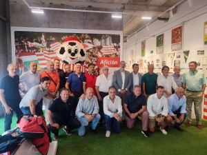 La Sala de Exposiciones con objetos del CD Logroñés puede ser ya contemplada desde el exterior de Las Gaunas y acogerá visitas guiadas por los Veteranos