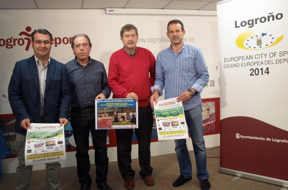 Logroño acoge el I Torneo Internacional de Voleibol ‘Ciudad de Logroño’ del 3 al 5 de octubre