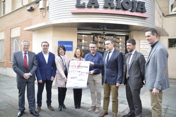 Ayuntamiento de Logroño y Logroño Deporte refrendan su apoyo a la Media Maratón de La Rioja en la presentación de su XXVII edición