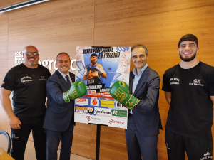 Logroño acoge el sábado 14 de junio un importante combate profesional de boxeo entre los grandes pesos Gazi Khalidov e Iván Matute