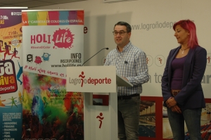 La carrera Holi Life volverá a teñir de colores, de día y de noche, a la ciudad de Logroño el 22 de junio