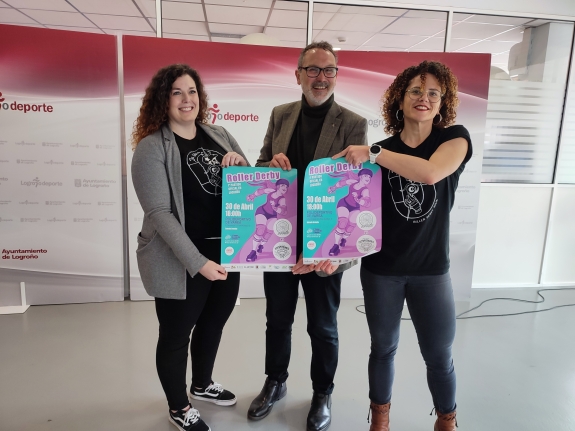 Logroño acoge el sábado el primer partido oficial de  Roller Derby de la historia de la ciudad