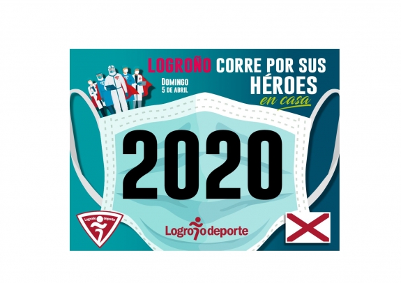 La carrera “Logroño corre por sus héroes” del próximo domingo alcanza los 2.500 participantes y sigue recaudando donaciones para cubrir necesidades sanitarias