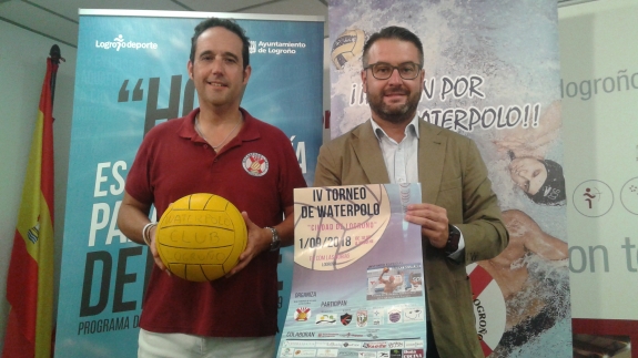 Logroño Deporte presenta IV edición del Torneo ‘Ciudad de Logroño’ de waterpolo que se disputará este sábado en las piscinas del CDM Las Norias
