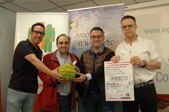 Logroño Deporte presenta el I Torneo San Bernabé de Waterpolo, en categoría alevín, que se celebrará este sábado 2 de junio